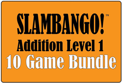 SLAMBANGO! Addition Level 1 Classroom 10 Game Bundle